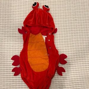 Pottery Barn Kids Baby Crab Costume
